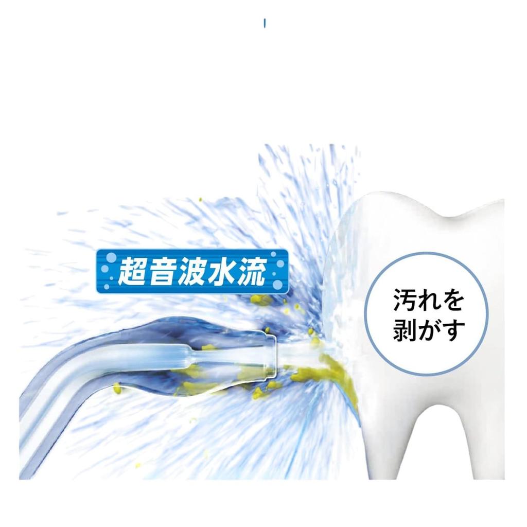 Panasonic EW-DJ42-W Electric Dental Flosser [Jet Washer Doltz Ultrasonic Water Flow Waterproof/Portable Model] AC100-240V
