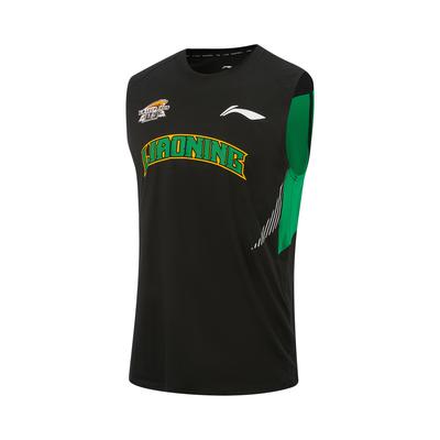 Li Ning Basketball Serie Rundhals Buchstabenprint Lässig Vielseitig Bequem Mode Weste Herren Tops AVSV257-1