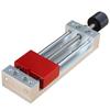 Top Deals Professional 100MM Engraving Machine Vise With Aluminum Jaw, Flat Nose Machining Clamp And 6 Screws