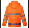 Reflective Split Raincoat & Pants Set for Adults - Unisex Cycling & Motorcycle Gear