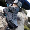 Large Size Shoes Non-slip Waterproof Velvet High-top Cotton Shoes Outdoor Hiking Shoes Outdoor Autumn and Winter New Models