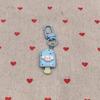 Cute Cartoon Ice Cream Keychain Pendant: Funny Bag Accessory & Gift for Students and Couples