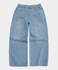 SOMEPLACE MAN Rivet Double Pocket Stitch Detail Oversized Wide Denim Pants _2 Colors