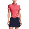 Under Armour Zinger Kurzarm Poloshirt Damen Oberteile Pink 1363949-819