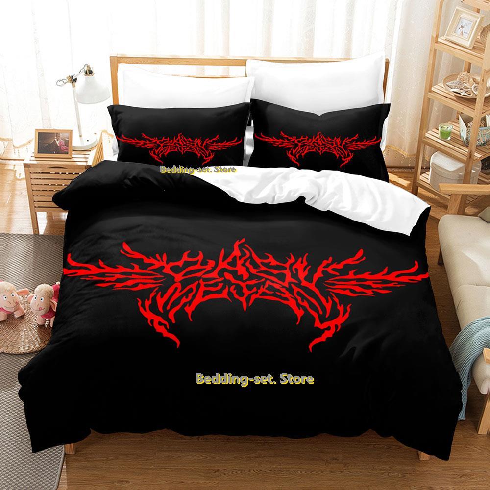 Comforter Babymetal Band Bedding Set Single Twin Full Queen King Size Bed Set Adult Kid Bedroom Three-Piece Suits 3D Anime Bed Sheet