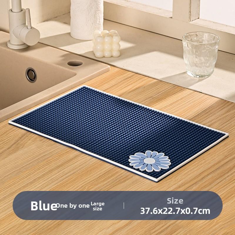 Bar coffee mat Drain Table mat PVC soft rubber non-slip mat wine glass water filter mat