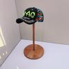 Quality Stackable Baseball Cap Racks Caps Display Home Use Tabletop Cap Holder Wooden Hat Display Stand Home