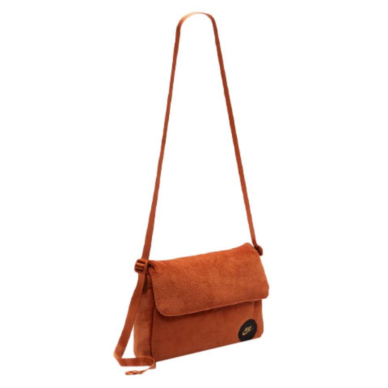 Nike Fabric Shoulder Bag, Crossbody Bag Regular Unisex Pumpkin Casual DA6664-246