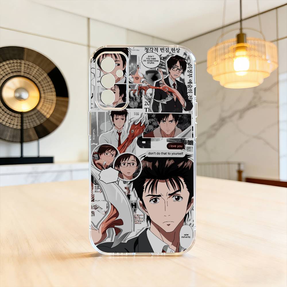 Parasyte Phone Case For SamsungA10,12,20,21S,30,31,40,50,51,52,70,71 Transparent Cover