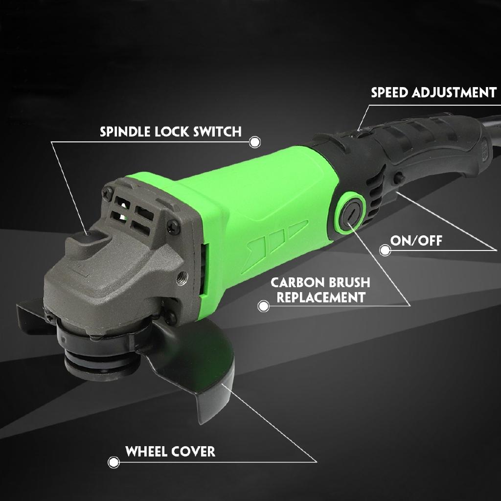 Electric Floor Polisher 6 Levels Variable Speed Car Polisher Paint Care Tool 1200W Polishing Machine Sander 220V