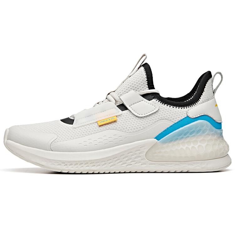

Anta C37 Series Running Collection Slip Resistant Breathable Low Top Running Shoes Gray Blue Black 40