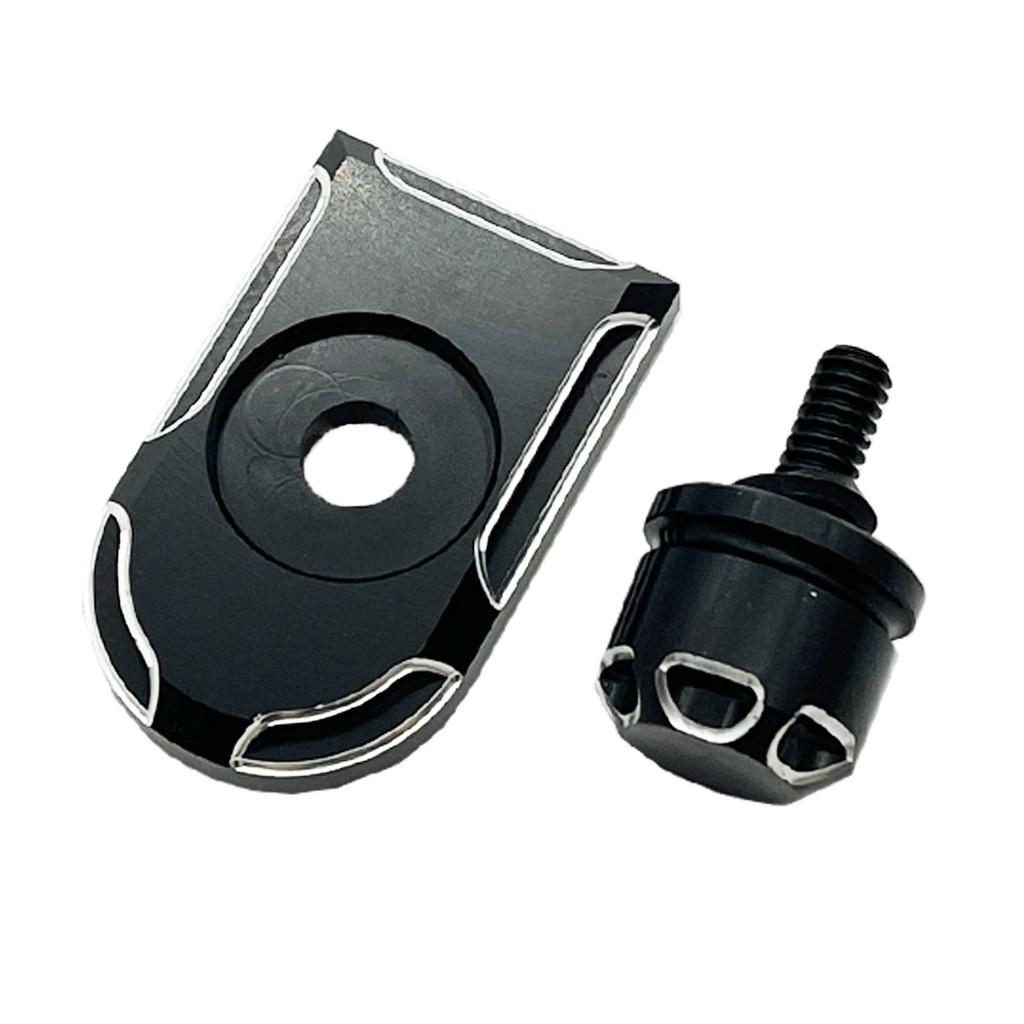 Motorcycle Rear Fender Seat Bolt Tab Screw Mount Knob Cover Fit For Harley Fatboy Touring Glide Softail Sportster XL Dyna