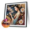 DIY Special Shape Crystal Partial Diamond Painting Kit Decor30x30cm Girl 5D