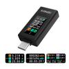 NEUER Typ-C-Tester 4-30V 0-8A Strom-Spannungs-Monitor Schnelllade-Spannungsmessgerät Leistungsmesser mit Ausschalt-Speicherung
