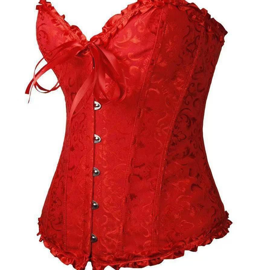 Women's European & American Christmas Party Corset Body Shaper