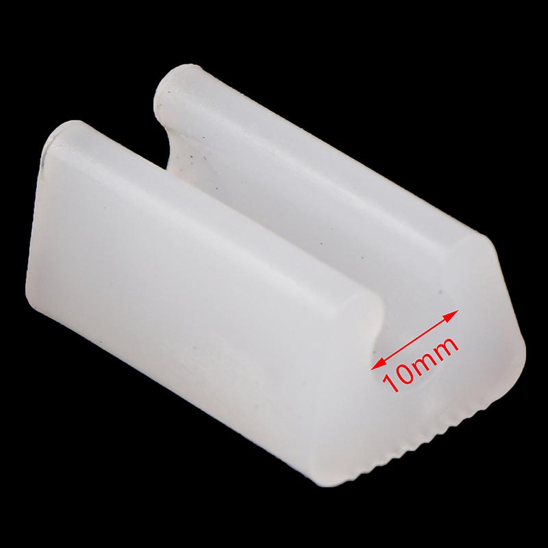 10Pcs U Shaped Non-Slip Chair Leg Pad Anti-Front Tilt Glides Bumper Damper Stool Useful Chair Leg Tube Caps Floor Protector