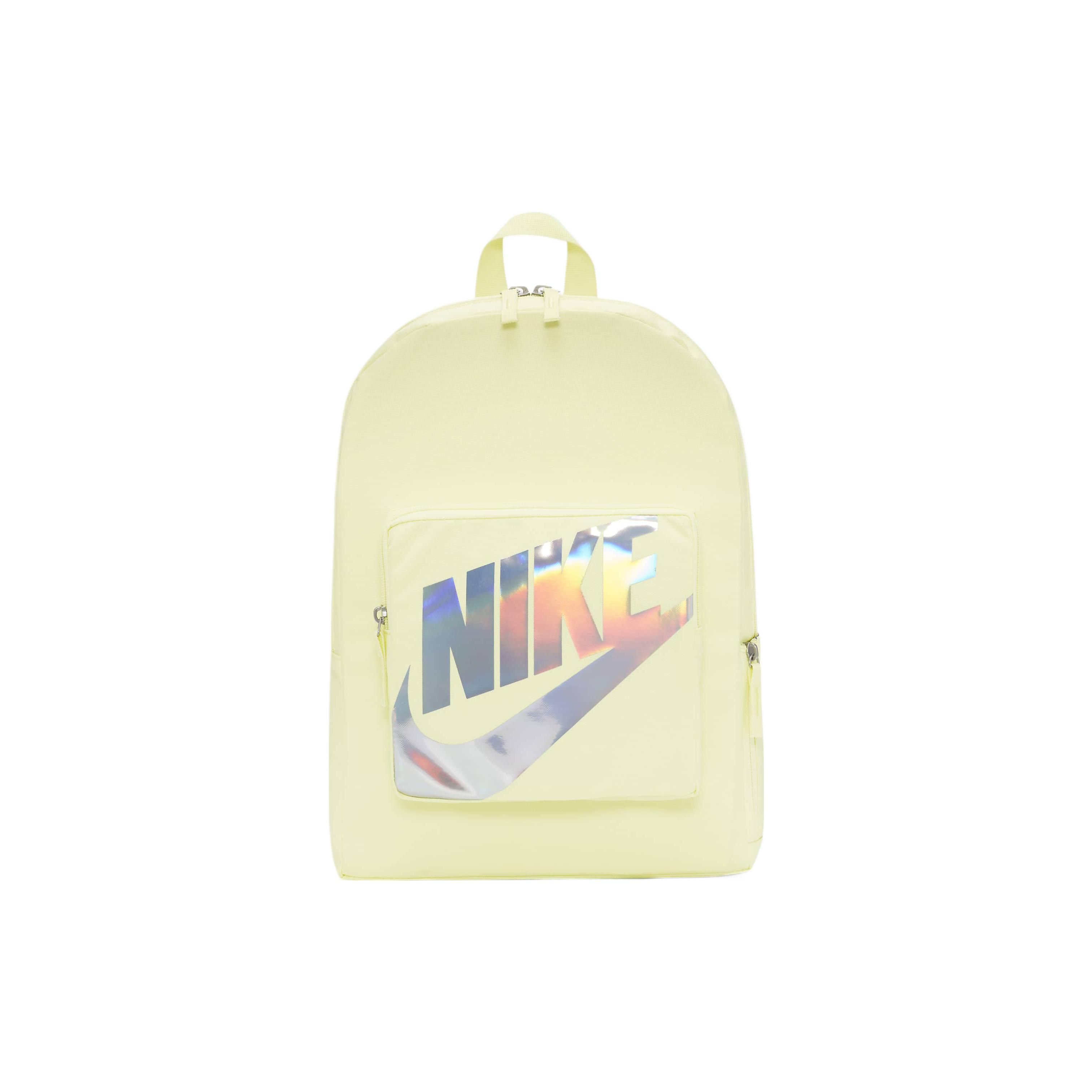 Nike Sports Casual Large Capacity Logo Print Zipper Backpack Women Backpack Glow-In-The-Dark-Green BA5928-331 Glow in The Dark Green 4990₽