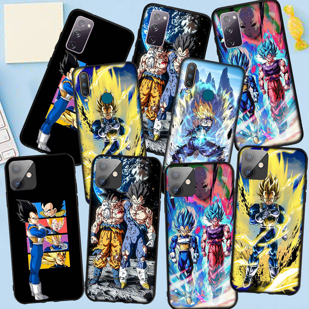 Phone Case for iPhone 17 15 16 Plus X Redmi Note 14 12 11 13 Pro Max Huawei P30 P20 Lite OPPO A60 A40 A80 A38 A54 Vegeta Funda Dragon Gokus Ball Cover