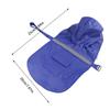 Pet Raincoat Dog Raincoat Labrador Golden -Reflective Snowproof Large Dog Clothes