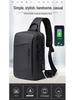 2019 Men's Tech USB Shoulder Bag: Versatile Fashion for Outdoor Sports & Business