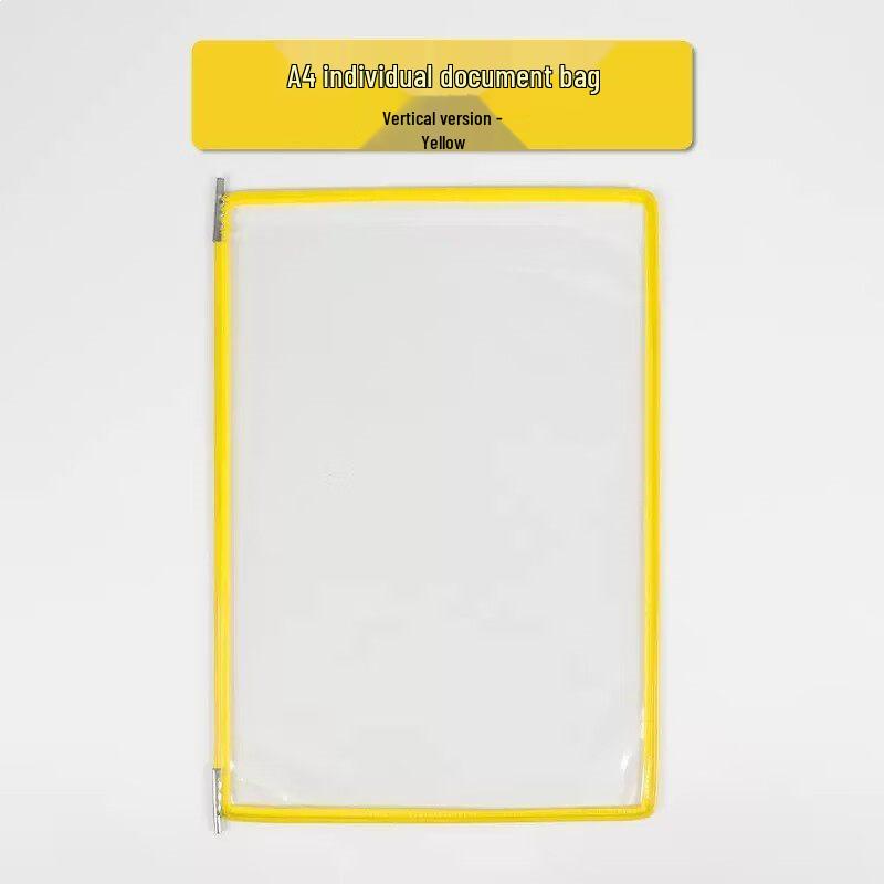A4 Wall-Mounted Flip-Page Document Holder for Offices & Workshops