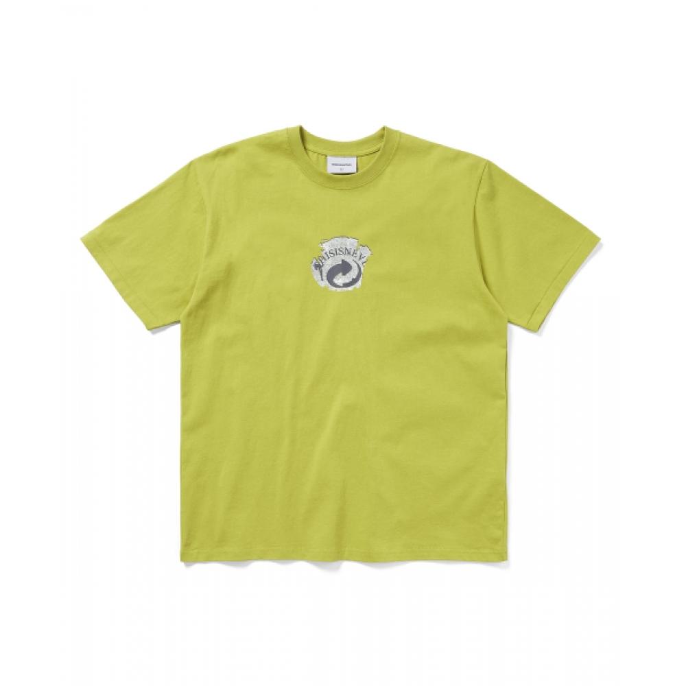 Thisisneverthat Circulation Tee Lime Green S