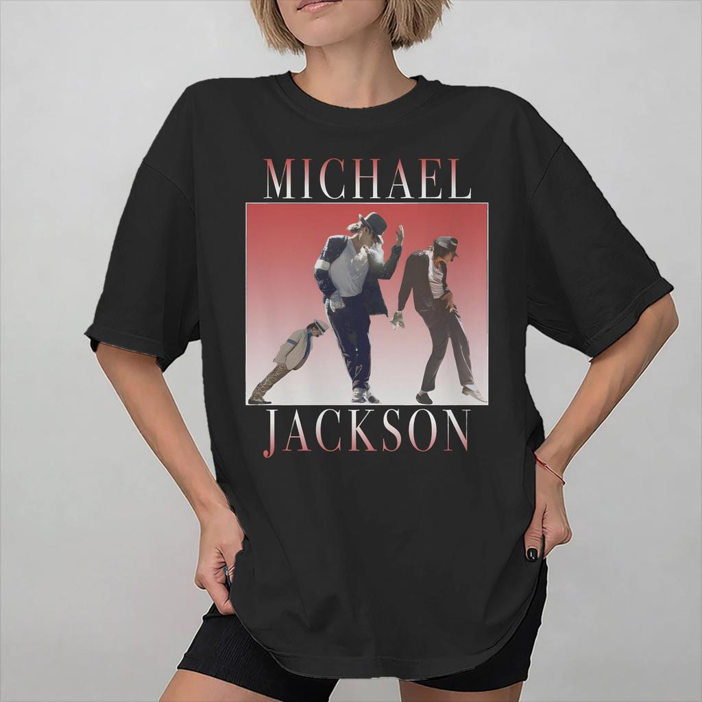 Michaels Jacksons MJ the Musical Tee Shirt for Unisex Women Fashion T Shirts Cotton Clothing
