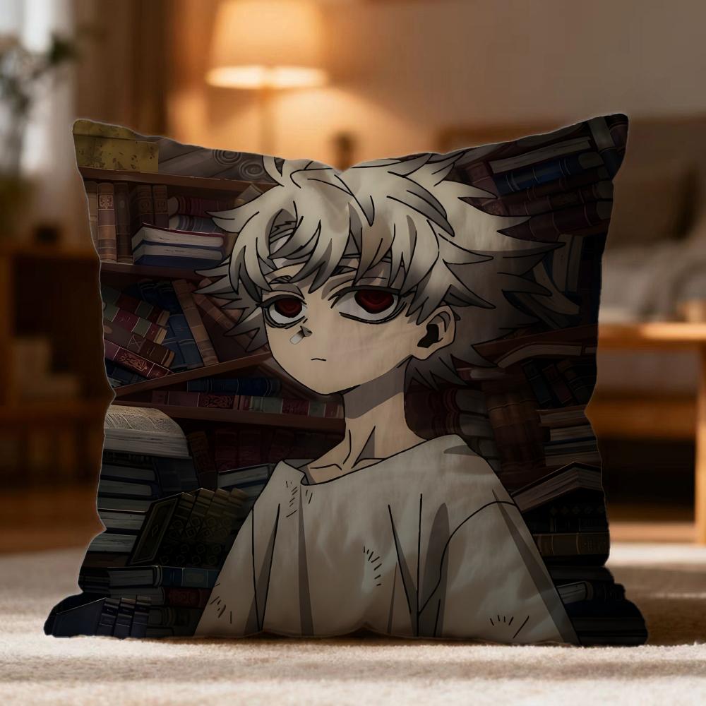 Popular GGachiakutaed Cushion Cover Soft Washable Pillow Case Multi-Scene for Couch Bed Travel Office Use