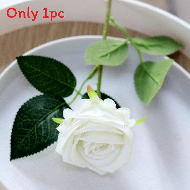 Silk Rose Artificial Flower For Wedding Party Home Decor Wall Arrangement Gift