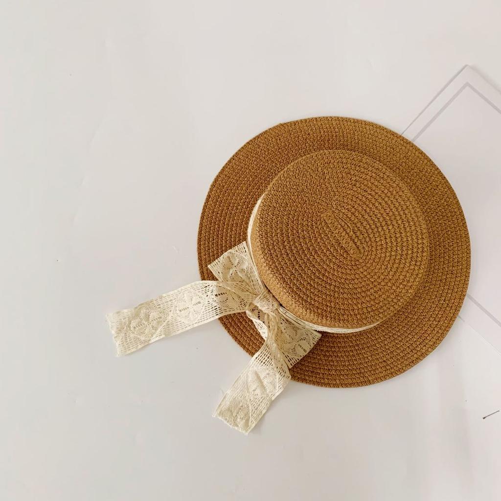 Cappelli per bambini estivi per ragazze Panama Bucket Hat Bambini  Principessa Cappello di paglia Pizzo Baby Sun Hat per Beach Travel Girls Cap  4 colori acquista in modo economico — spedizione gratuita,