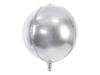 Balon Foliowy Kula Srebrny  40 Cm