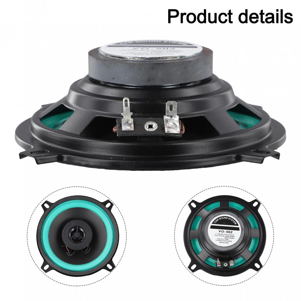 Car Coaxial Speakers Full Range Subwoofer HiFi Car Audio All Music Genres