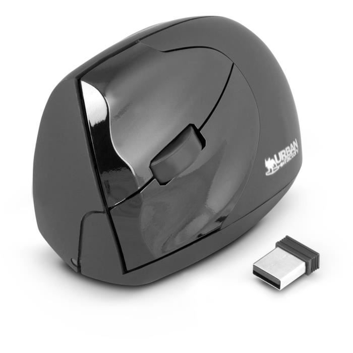 Souris Filaire - URBAN FACTORY - Ergonomique - Pour Gaucher - EML01UF-V2