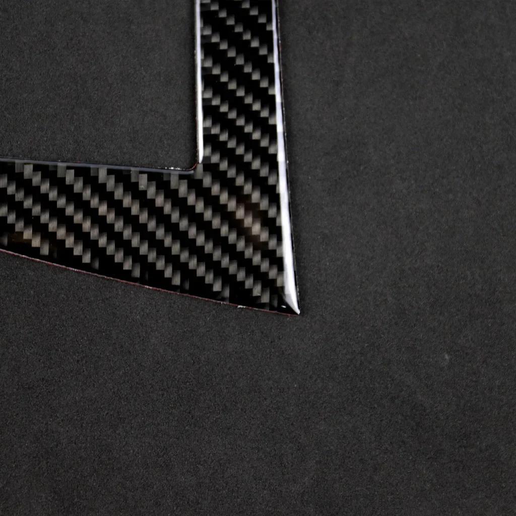 Carbon Fiber Car Accessories Central Control CD Plane Car Sticker for Mercedes W204 C Class 2010-2013 Car Styling Decals