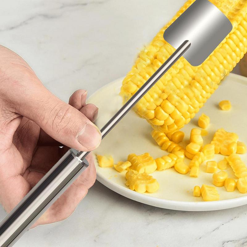 Sbucciacob, Sgranacobbi, Rimuovi Chicchi di Mais, Manico Ergonomico, Sbuccia Mais, Gadget da Cucina, Sbuccia Mazza di Mais