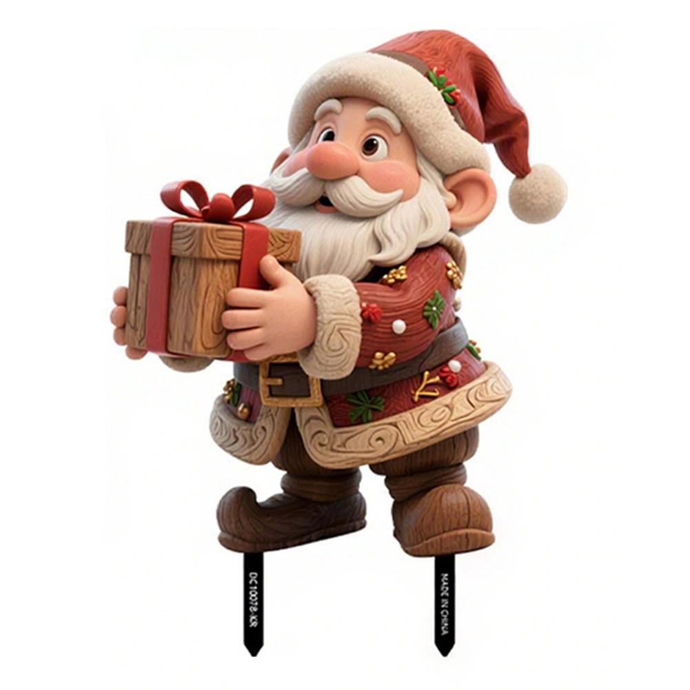 Christmas Decoration Outdoor Decor PVC Garden Card