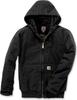 Winter Jacket Carhartt Duck Quilt-Lined Active Jacket Black