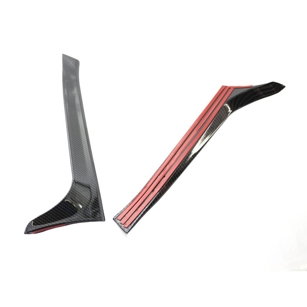 Spoiler laterale per lunotto posteriore Canard Canard Splitter di ricambio per VW Golf 6 MK6 2008-2013