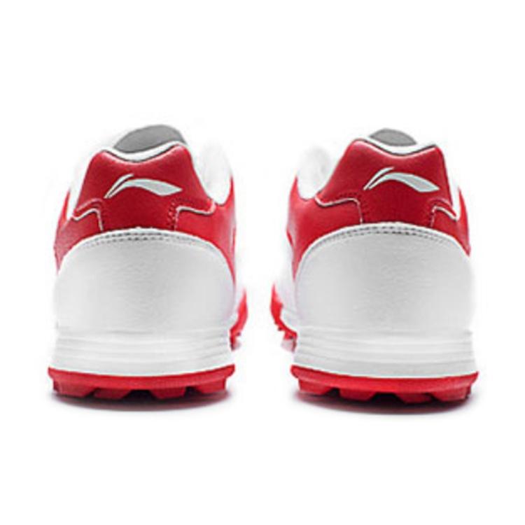Li-Ning Training Soccer Shoes TF 'White Red' Men's ASTQ011-1