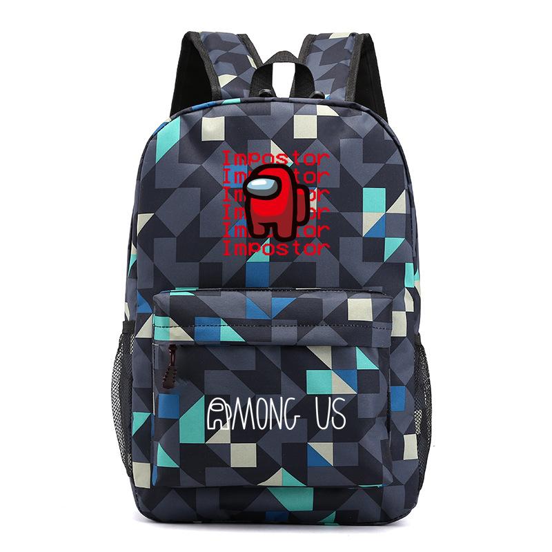 Among Us Backpacks Among Us Ghost Space Werewolf Student Bag