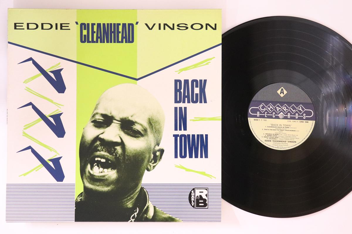 

LP Record EDDIE CLEANHEAD VINSON - Back In Town CRB1046 Charly R&B 1982 UK Jazz Used