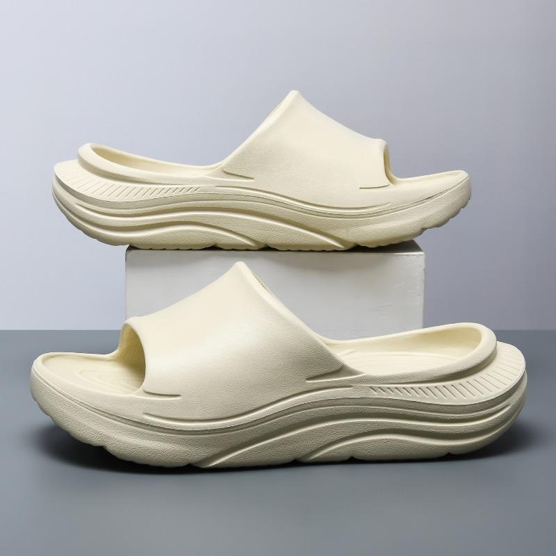 Classic EVA Men's Platform Slippers Open Toe Light Slippers Home Mute Slides Outdoor Beach Casual Sandal Shoes for Men Sandalias