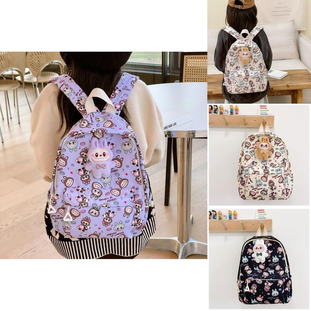 Adorable Cartoon Rabbit Plush Backpack For Kids Ideal For School And Outdoor Fun