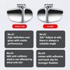 Car Rearview Mirror Blind Spot Mirror For Car Front Rear Wheels Wide Angle Reverse Parking Auxiliary Tool Accessories