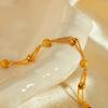 Versatile Accessories for Women Jewelry Fashion Beaded Bracelet Personalized Gold Plated Bracelets Stainless Steel ALN2601000136
