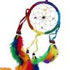 Dream Catcher Rainbow Medium Round, Set of 6