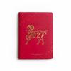 Chinese Zodiac Sheep Year Planner PU Waterproof New Year Daily Planner Calendar Diary  School