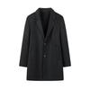 SEPTWOLVES Men's Knitted Wool Blend Overcoat