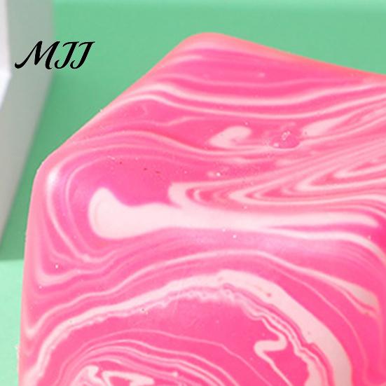 TPR Stress Ball Flow Pattern Cube Squeeze Toy Anxiety Relief Sensory Elastic Decompression Stretchy Pinch Party Favors