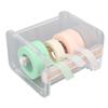 Transparent Multi Masking Tape Cutter Dispenser Visible Roll Tape Holder for   School